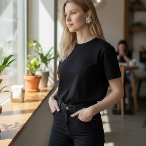 Handmade Vintage Style Shell Statement Earrings – Artisan Clip-On or Stud